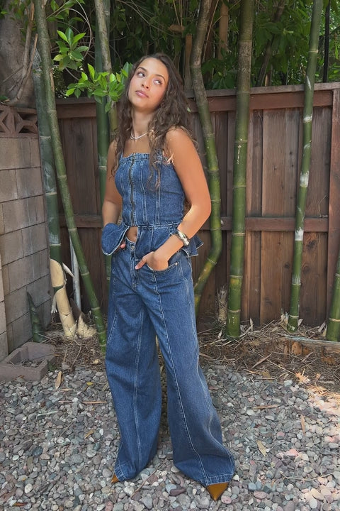 Mila Peplum Top in Phoenix