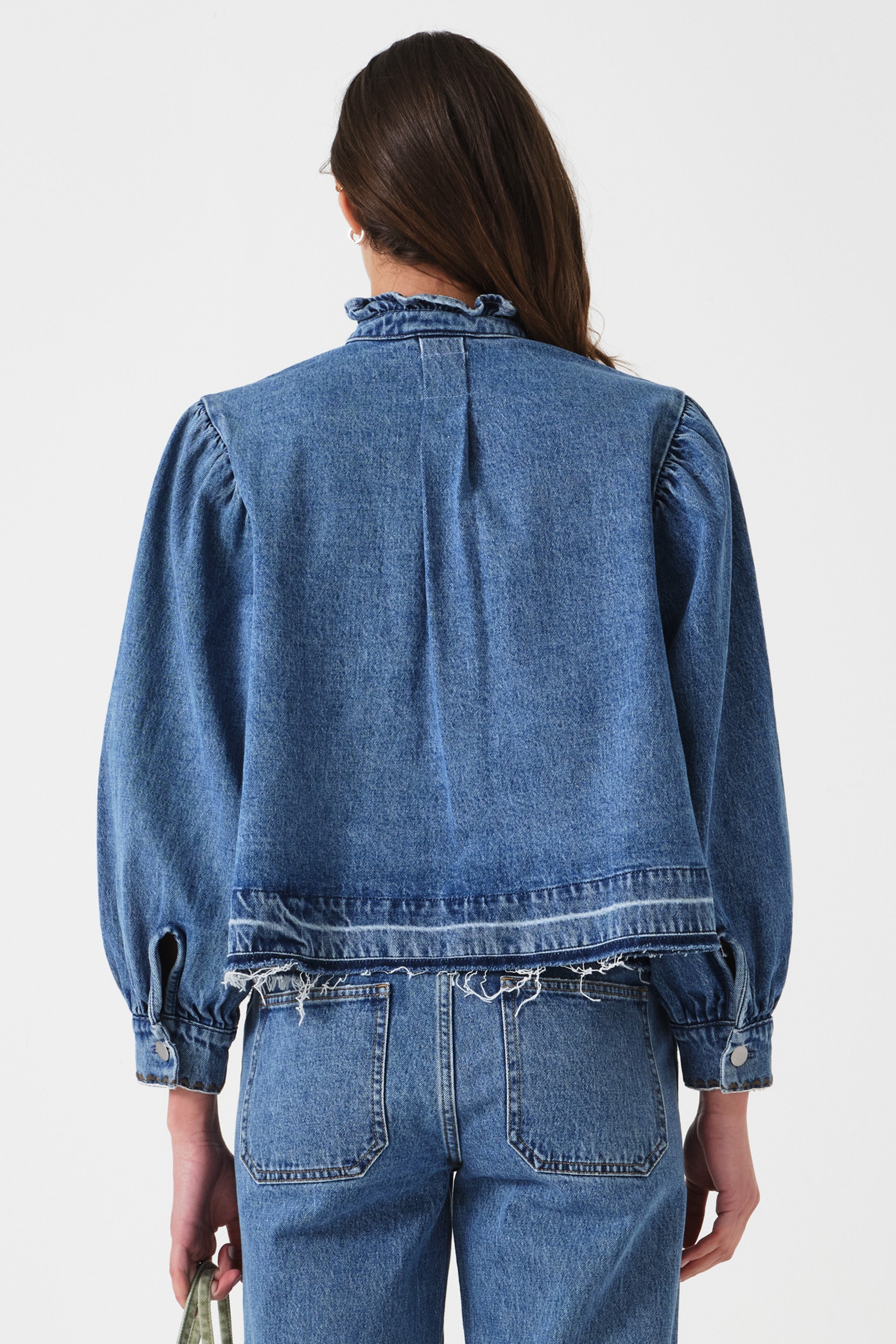 Ziggy Cropped Jacket in Rodeo
