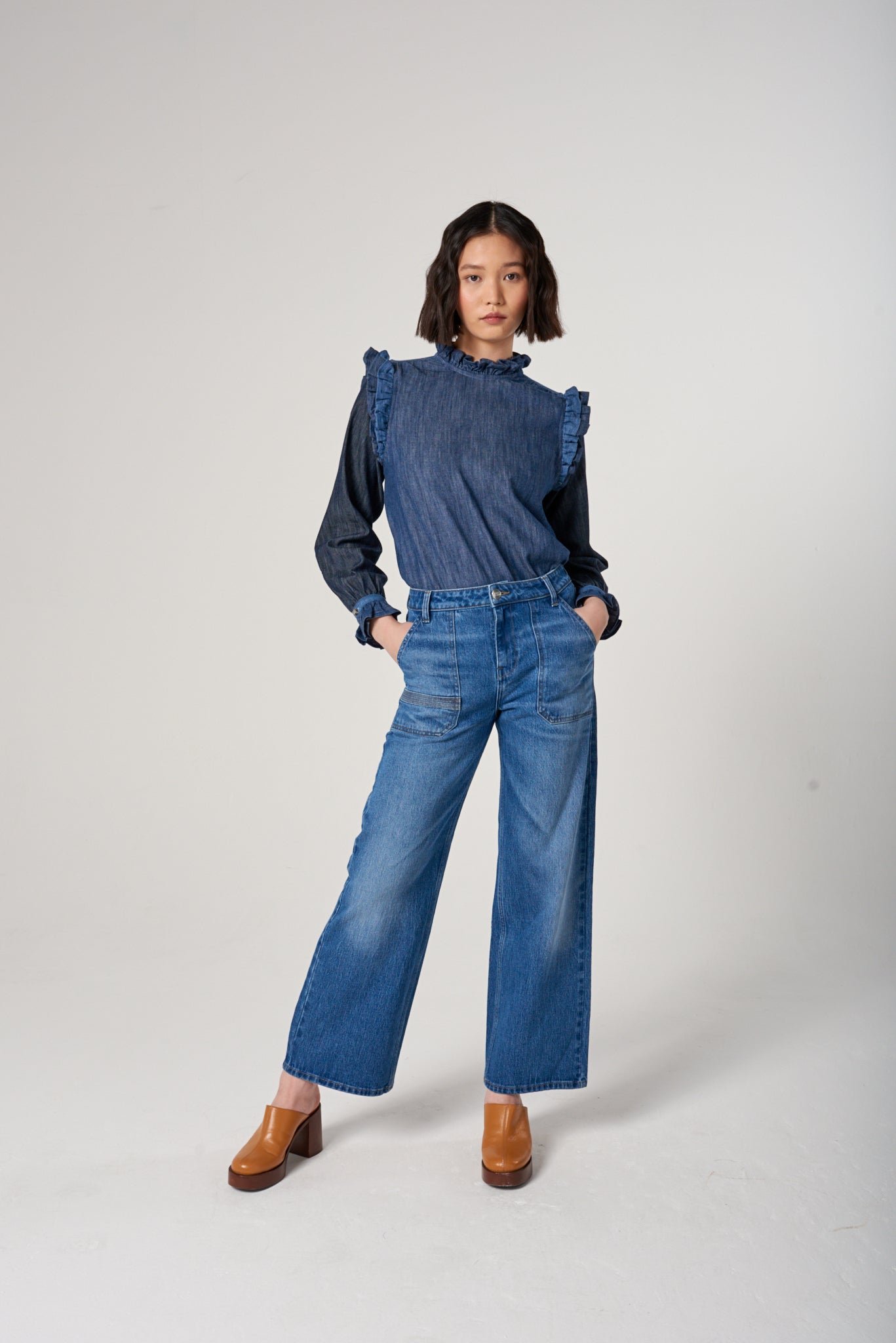 Elodie Full Length Jean in Desert Vintage Americana