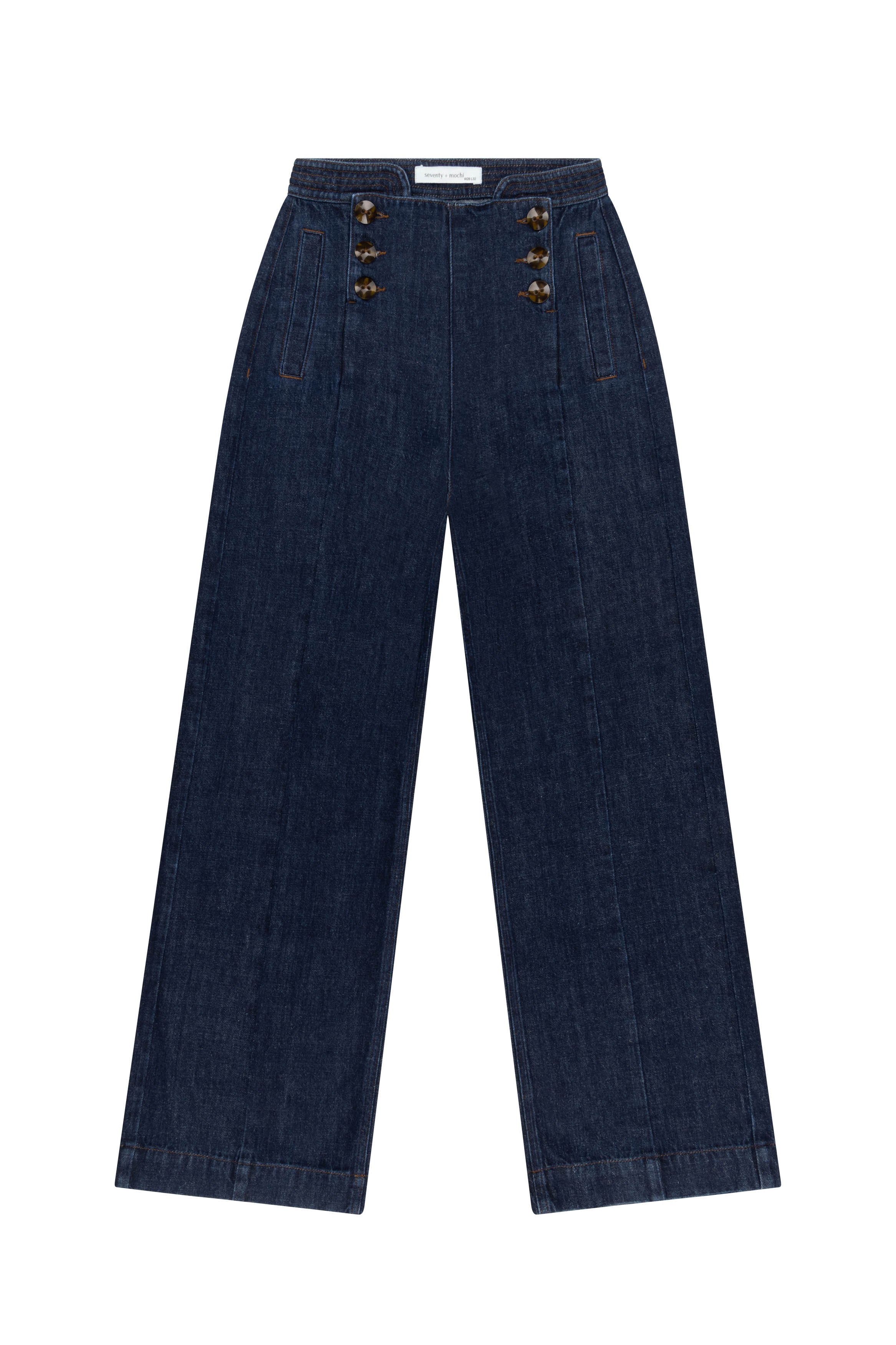 Sailor hot sale button jeans